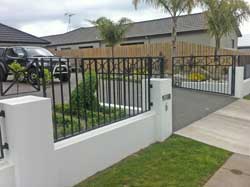 Steel Fence and Gate